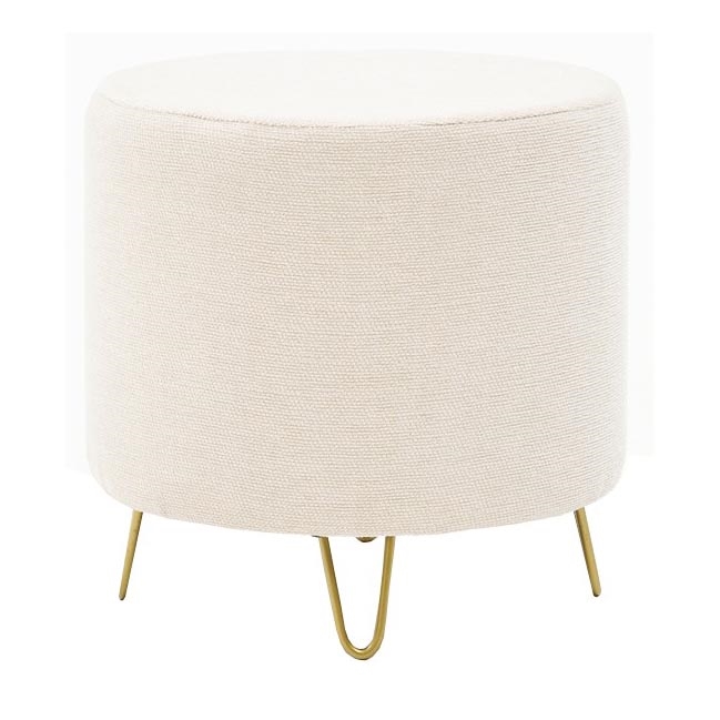 Sittpuff NANI Ø 40 cm krämvit