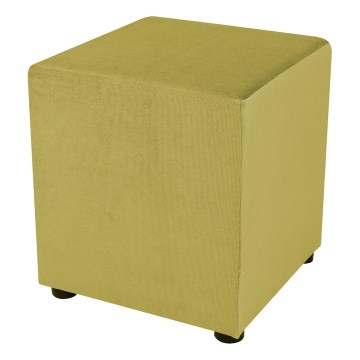 Sittpuff SIX 40x40 cm gul