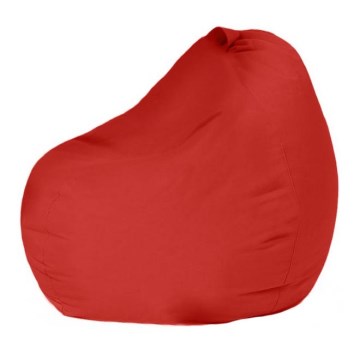Sittsäck 60x60 cm röd