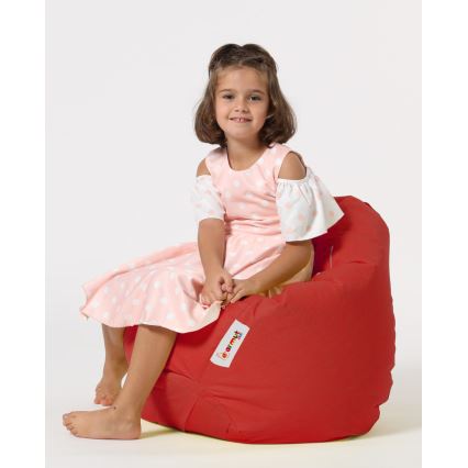 Sittsäck 60x60 cm röd