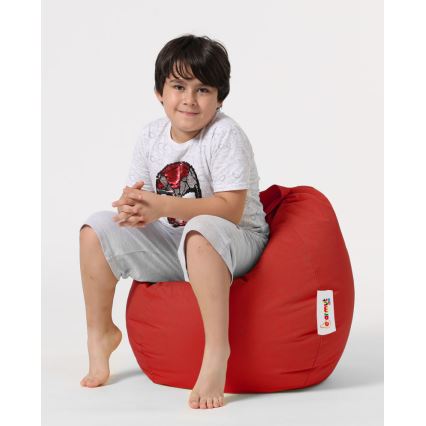 Sittsäck 60x60 cm röd
