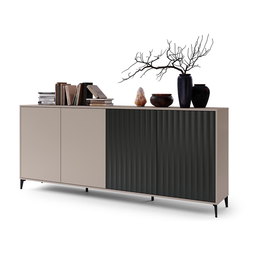 Skåp RONJA taupe/svart