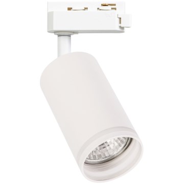 Skenspot för 1-fas skensystem PIPE 1xGU10/10W/230V vit