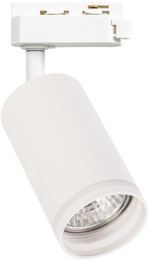 Skenspot för 1-fas skensystem PIPE 1xGU10/10W/230V vit