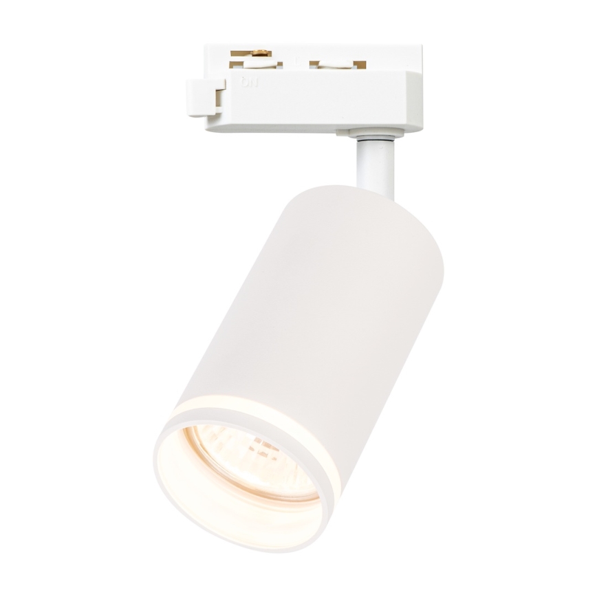 Skenspot för 1-fas skensystem PIPE 1xGU10/10W/230V vit