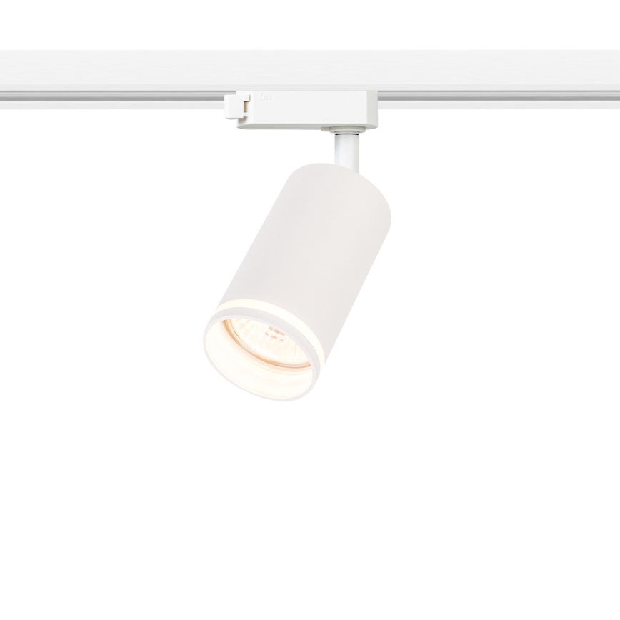 Skenspot för 1-fas skensystem PIPE 1xGU10/10W/230V vit