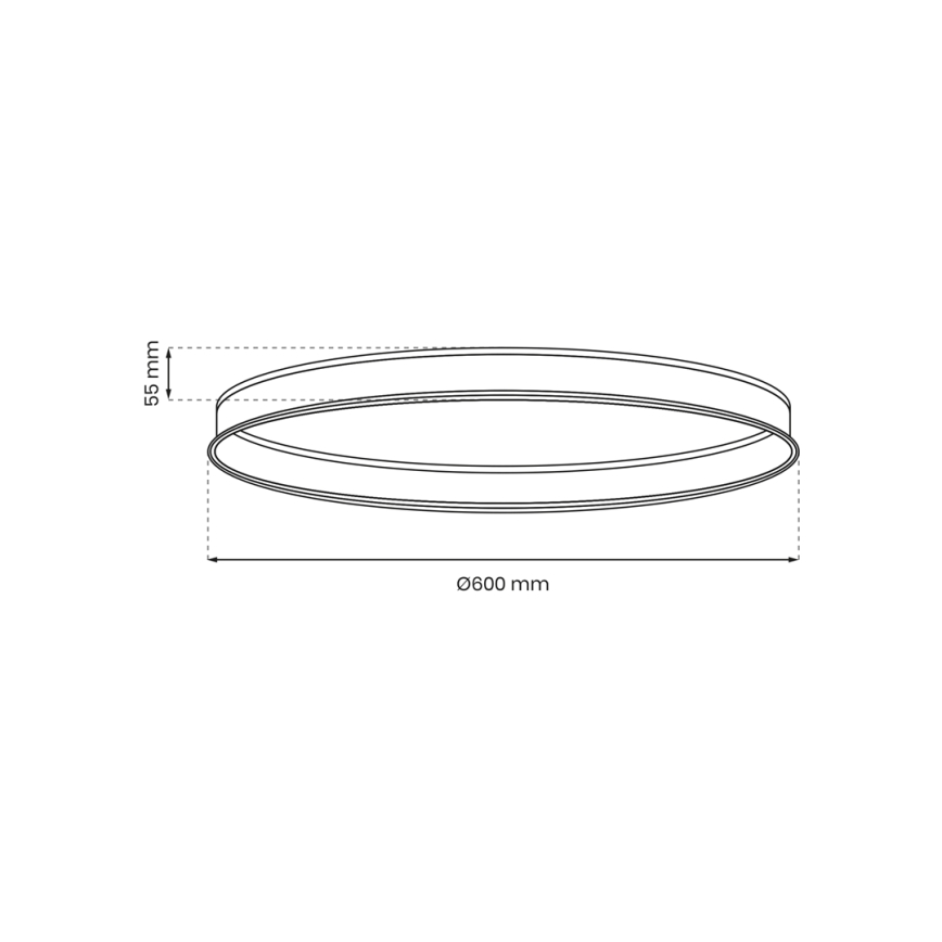 Skensystem MAGNETIC TRACK diameter 60 cm svart