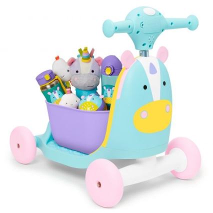 Skip Hop - Balanscykel 3i1 ZOO enhörning 3xAAA