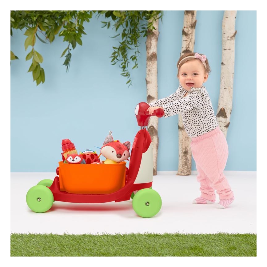 Skip Hop - Balanscykel 3i1 ZOO räv 3xAAA