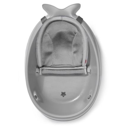 Skip Hop - Barnbalja med ergonomisk dyna MOBY 3 grå