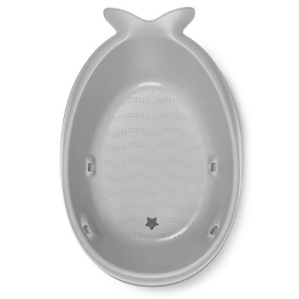 Skip Hop - Barnbalja med ergonomisk dyna MOBY 3 grå