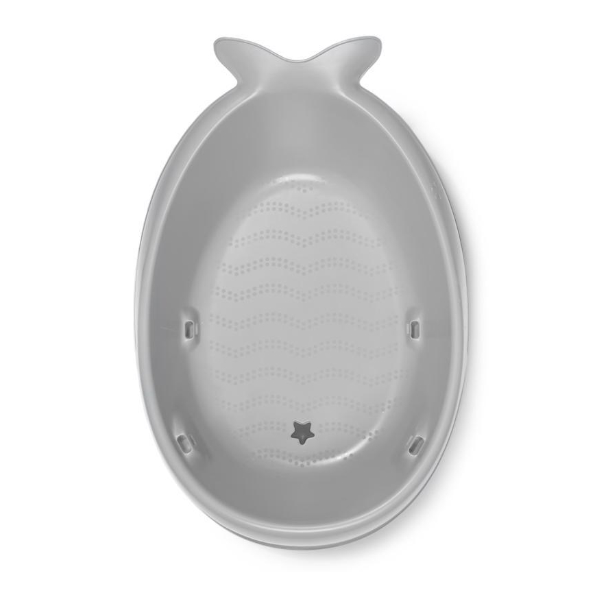 Skip Hop - Barnbalja med ergonomisk dyna MOBY 3 grå