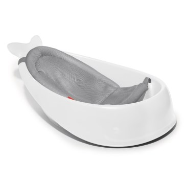 Skip Hop - Barnbalja med ergonomisk dyna MOBY 3 vit