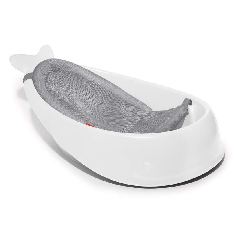 Skip Hop - Barnbalja med ergonomisk dyna MOBY 3 vit