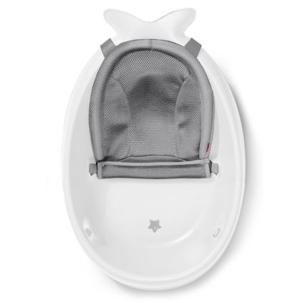 Skip Hop - Barnbalja med ergonomisk dyna MOBY 3 vit