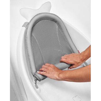 Skip Hop - Barnbalja med ergonomisk dyna MOBY 3 vit