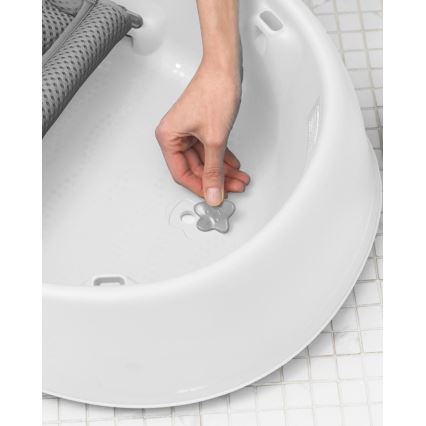 Skip Hop - Barnbalja med ergonomisk dyna MOBY 3 vit