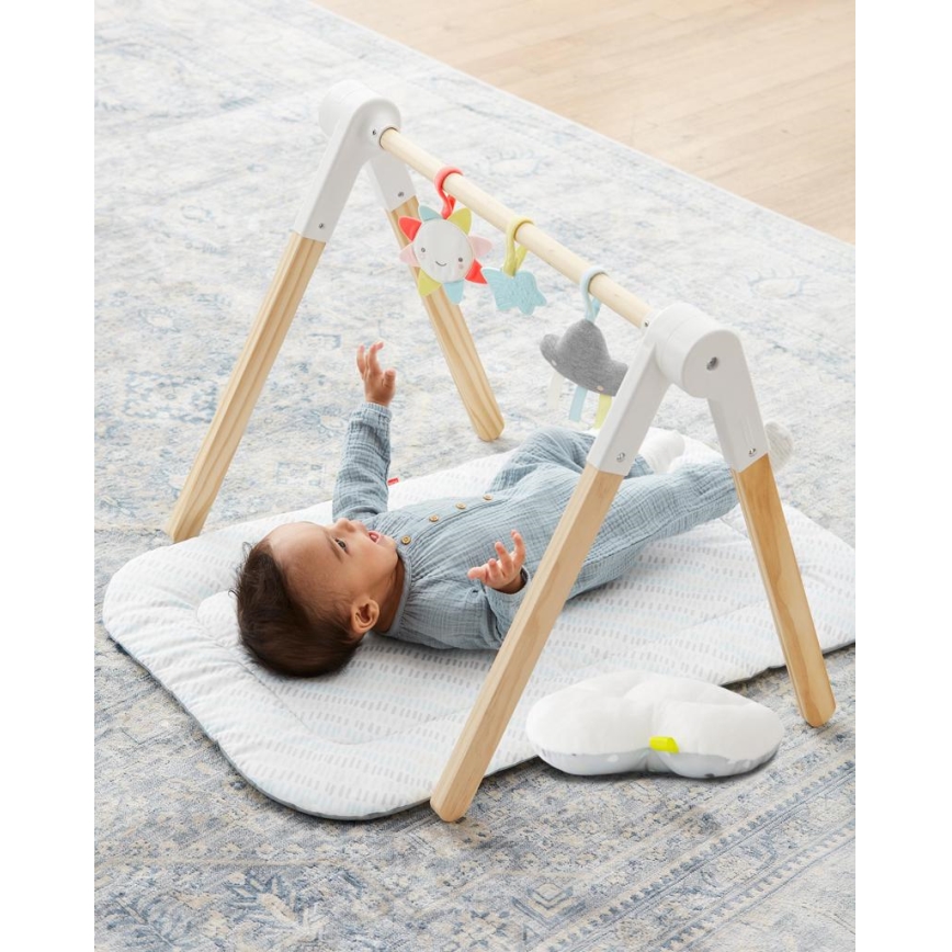 Skip Hop - Barnfilt för lek med en trätrapets LINING CLOUD