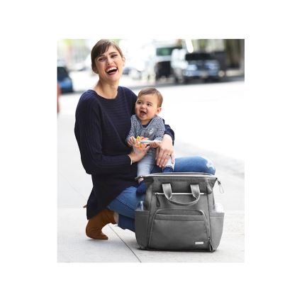 Skip Hop - Bytväska för sittvagn MAINFRAME Charcoal