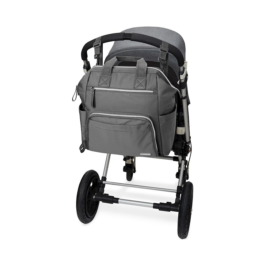 Skip Hop - Bytväska för sittvagn MAINFRAME Charcoal