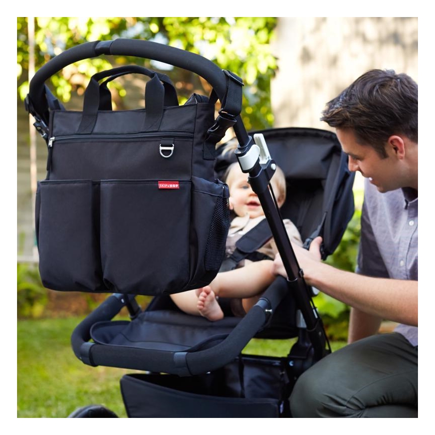 Skip Hop - Skötväska för barnvagn DUO SIGNATURE svart