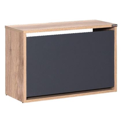 Skoskåp 42x60 cm brun/antracit