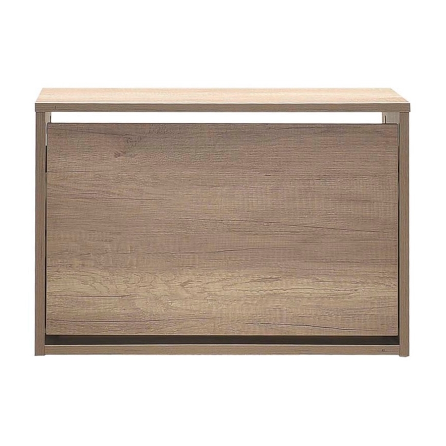 Skoskåp 42x60 cm brun
