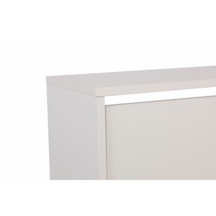 Skoskåp 84x51 cm vit