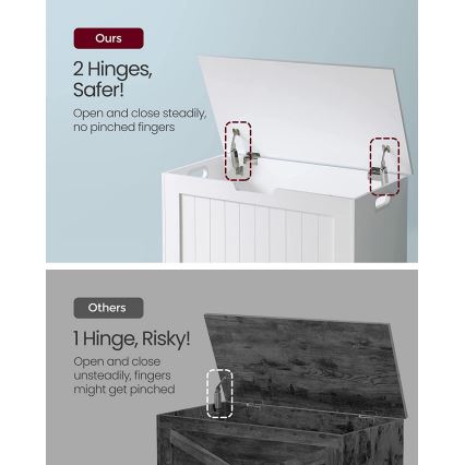 Skoskåp TOVIAN vit