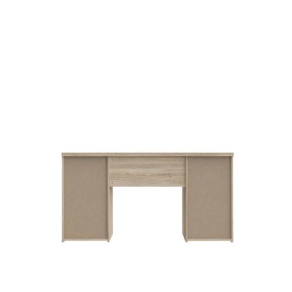Skrivbord ARENO vit/sonoma ek