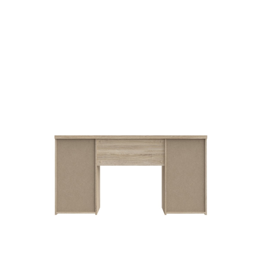 Skrivbord ARENO vit/sonoma ek