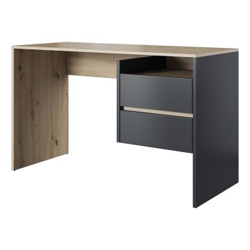 Skrivbord med lådor MARLO artisan-ek/antracit