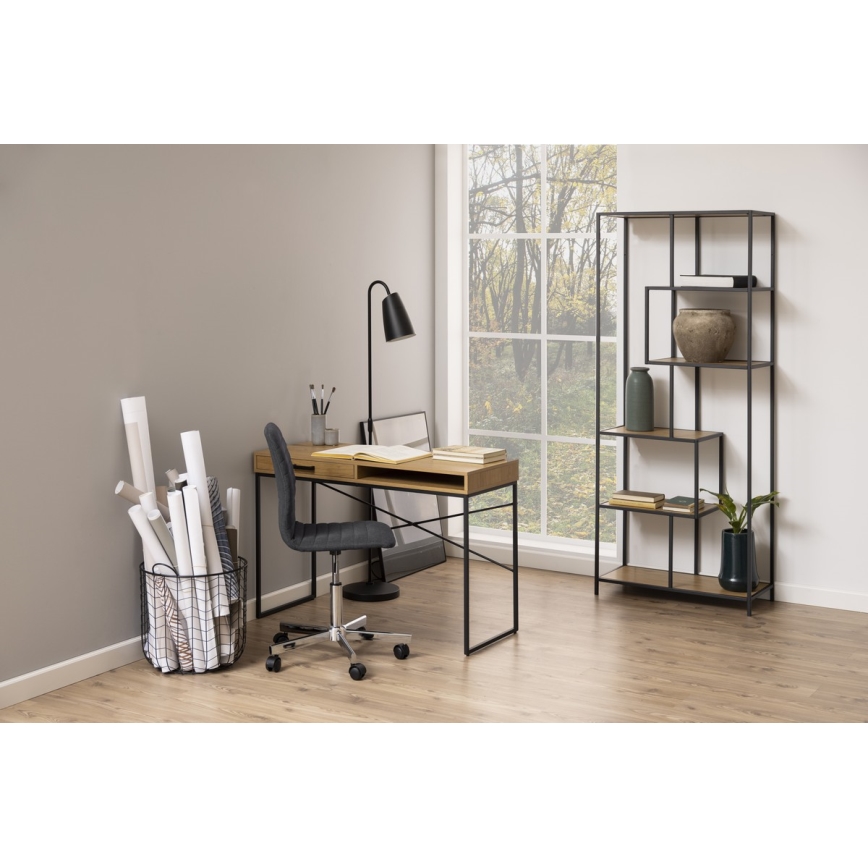 Skrivbord SARON ek/svart