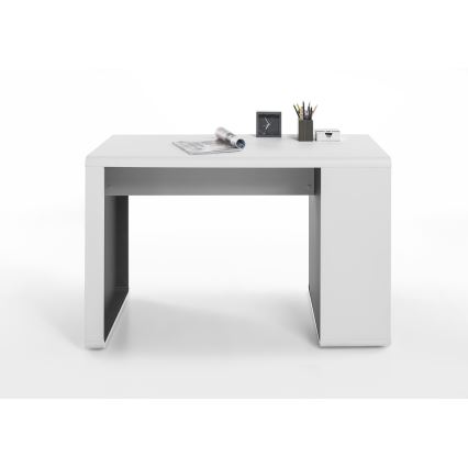 Skrivbord TEO vit/antracit
