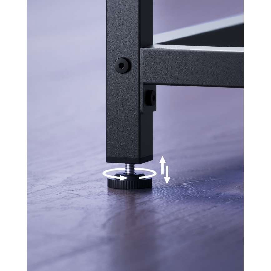 Skrivbordet SOLEA i svart