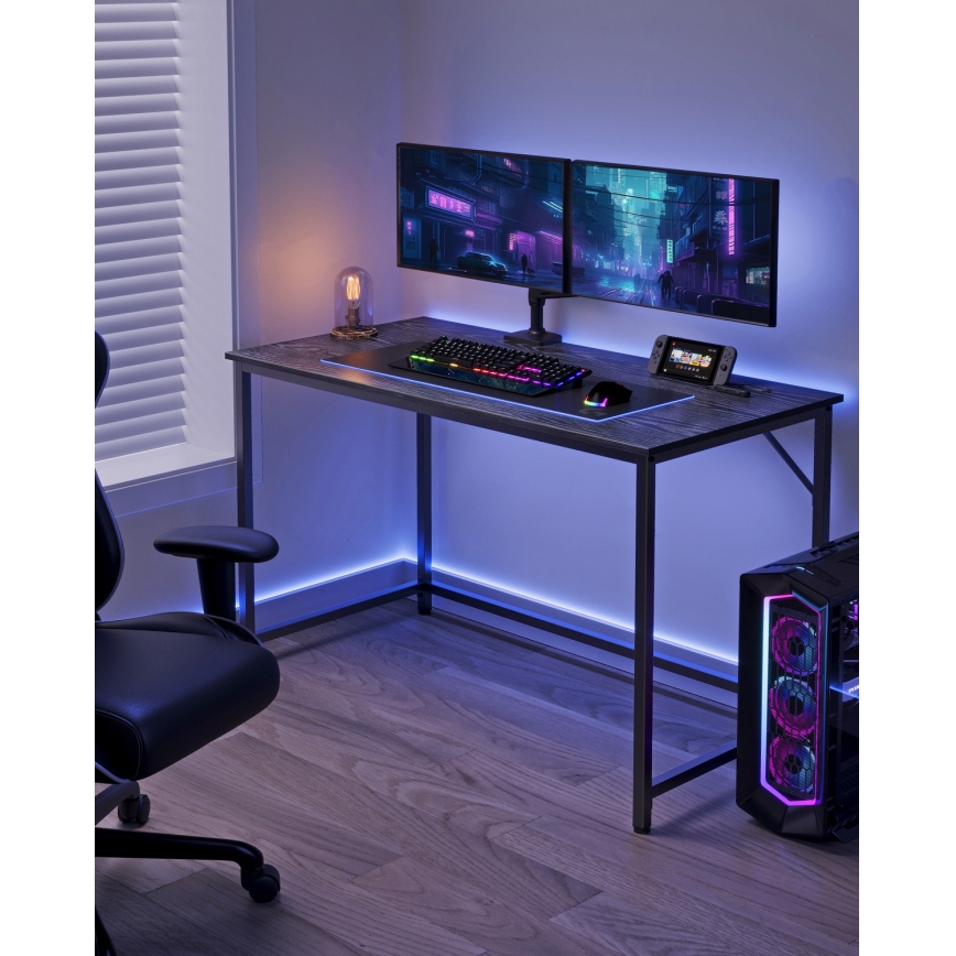 Skrivbordet SOLEA i svart