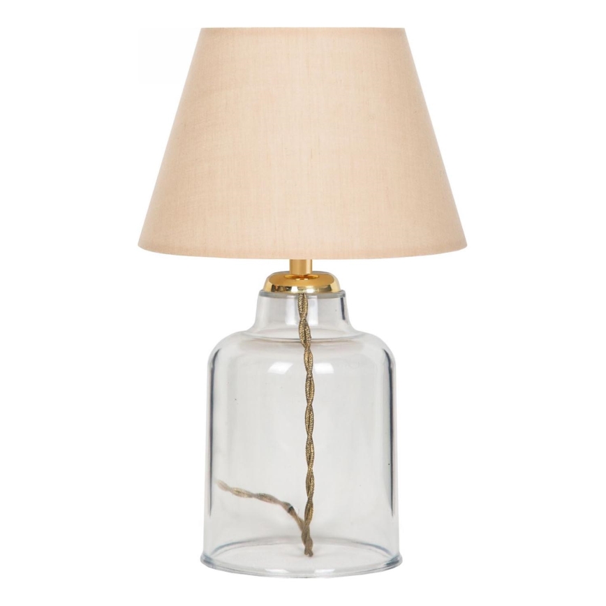 Skrivbordslampa AYD 1xE27/40W/230V beige/klara
