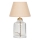 Skrivbordslampa AYD 1xE27/40W/230V beige/klara