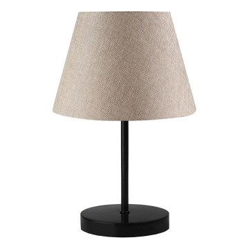Skrivbordslampa AYD 1xE27/40W/230V beige/svart