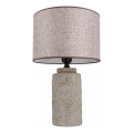 Skrivbordslampa RAMZES 1xE27/40W/230V grå