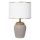 Skrivbordslampa RAMZES 1xE27/40W/230V vit/beige