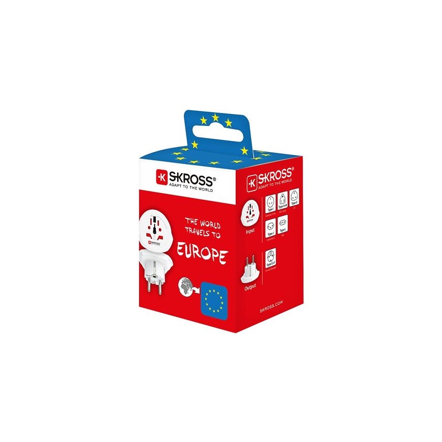 SKROSS PA30 - Universell Reseadapter 230V