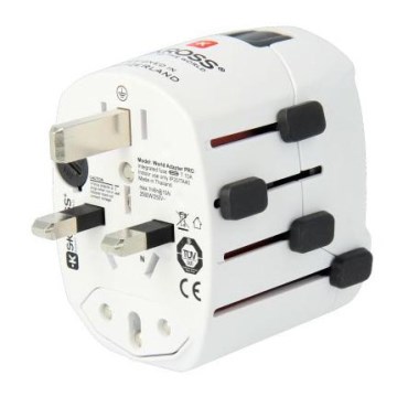 SKROSS PA34 - Universell Reseadapter 6,3A