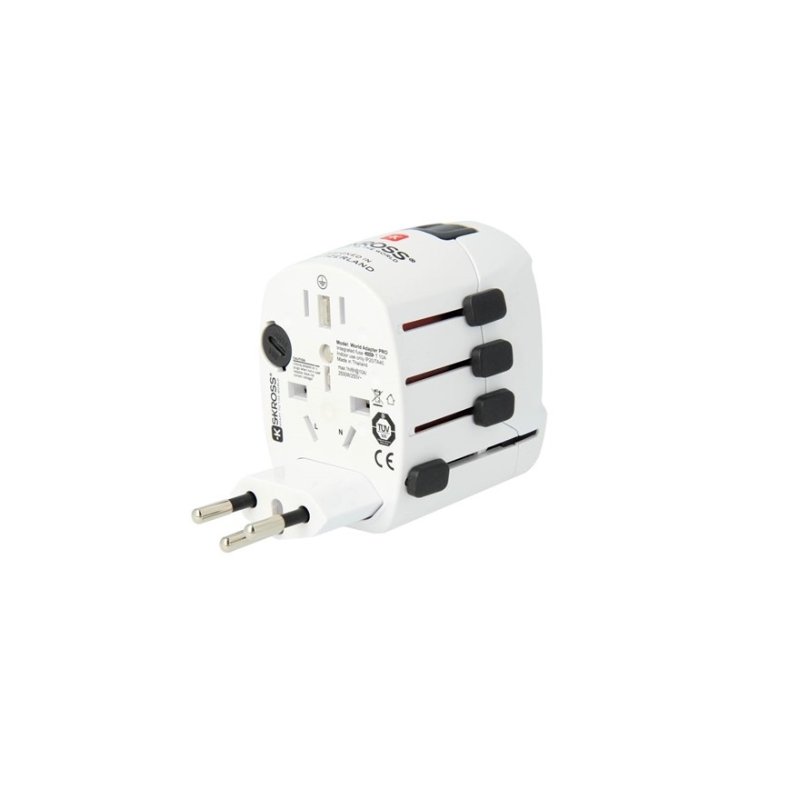 Soligth PA40 - Universell Reseadapter 6,3A