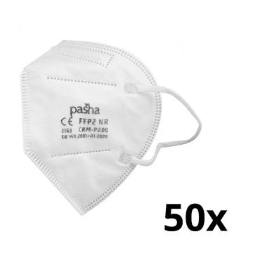 Skyddsutrustning - andningsmask FFP2 NR CE 2163 50st