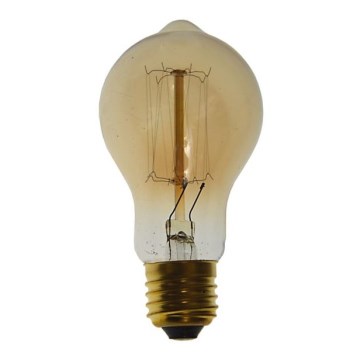Slitstark dekorativ ljusreglerad glödlampa SCROBB A19 E27/60W/230V 2200K
