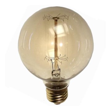 Slitstark dekorativ ljusreglerad glödlampa SEGOD G80 E27/40W/230V 3000K