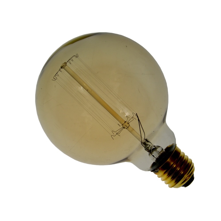 Slitstark dekorativ ljusreglerad glödlampa SELRED G95 E27/40W/230V 3000K