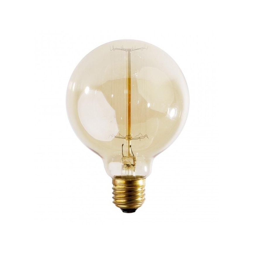 Slitstark dekorativ ljusreglerad glödlampa SELRED G95 E27/40W/230V 3000K