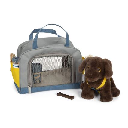 Small Foot - Plysch hund med vårdpaket